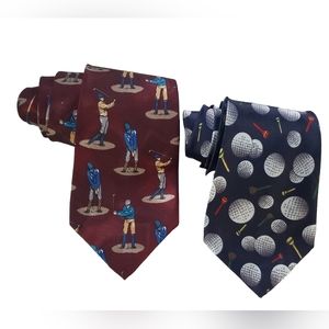 Thinking of You To a Great Golfer & A Great Guy Golf Ties Golf Balls Neckties